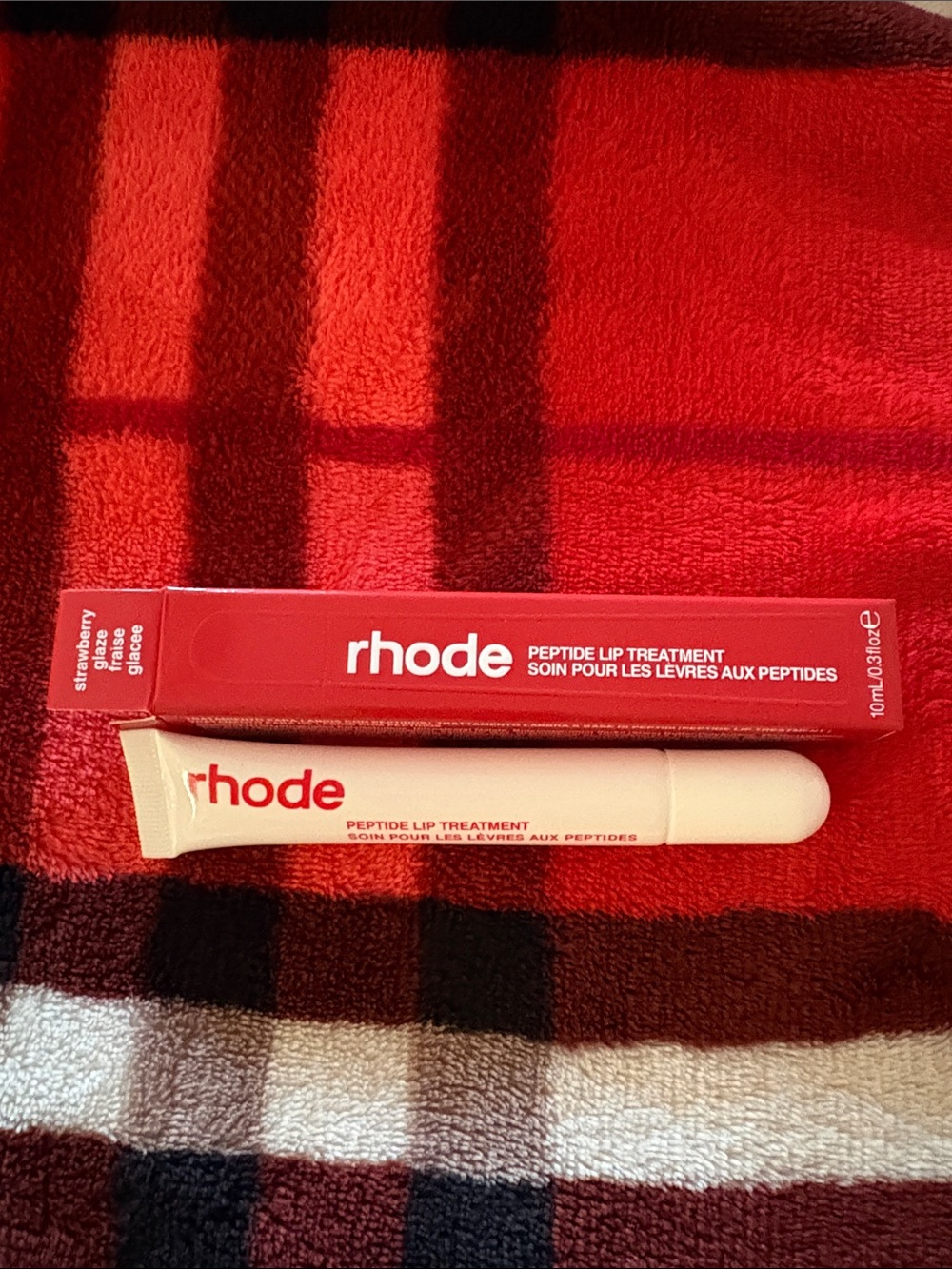 rhode Peptide Lip Treatment — Strawberry glaze